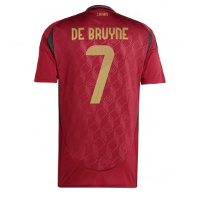 Belgien Kevin De Bruyne #7 Hemmakläder EM 2024 Kortärmad